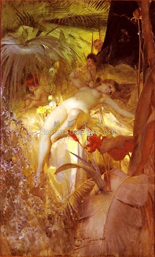 A Love Nymph - 安德斯·左恩